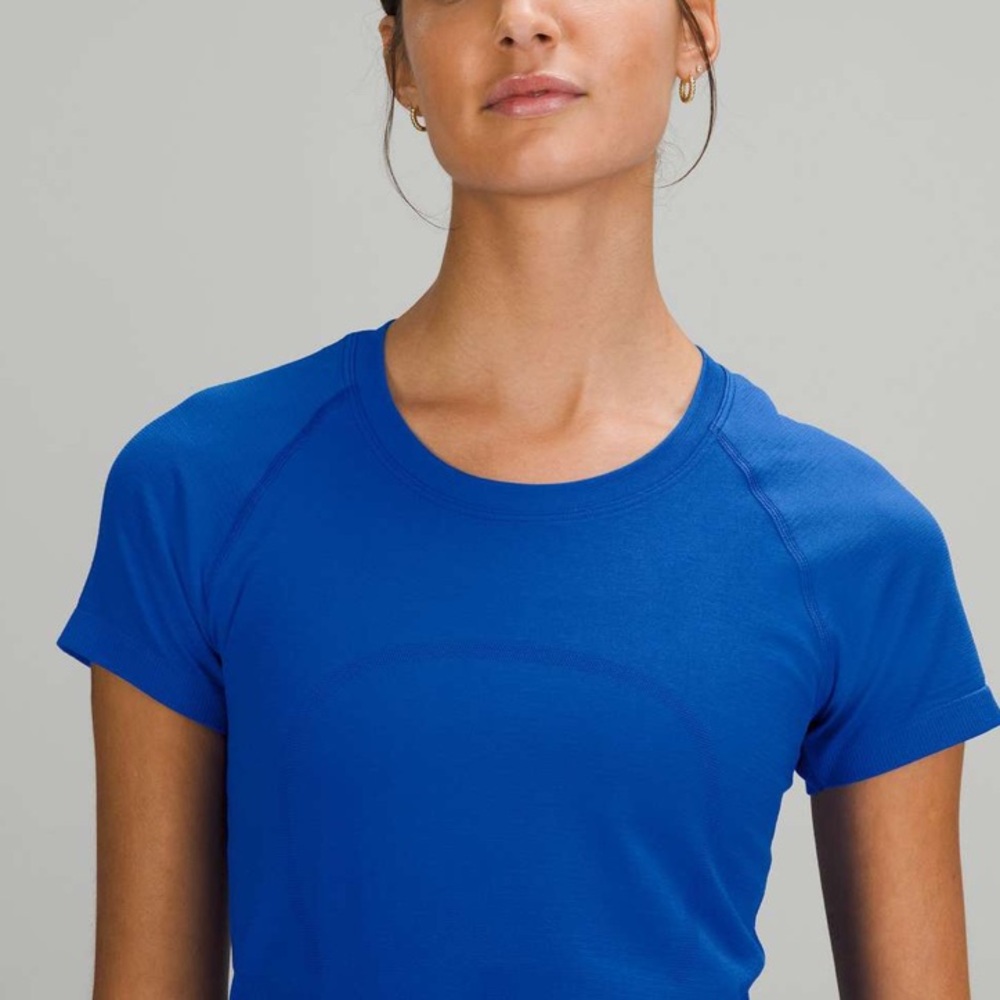 Lululemon Athletica Royal Blue Short Sleeve Tee